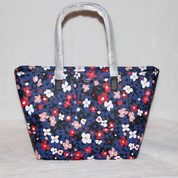 NWT Kate Spade XL Bouquet Floral Tote Bag & Wristlet Purse Handbag Set - Picture 2 of 12